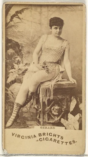 Gerard, from the Actors and Actresses series (N45, Type 1) for Virginia Brights Cigarettes