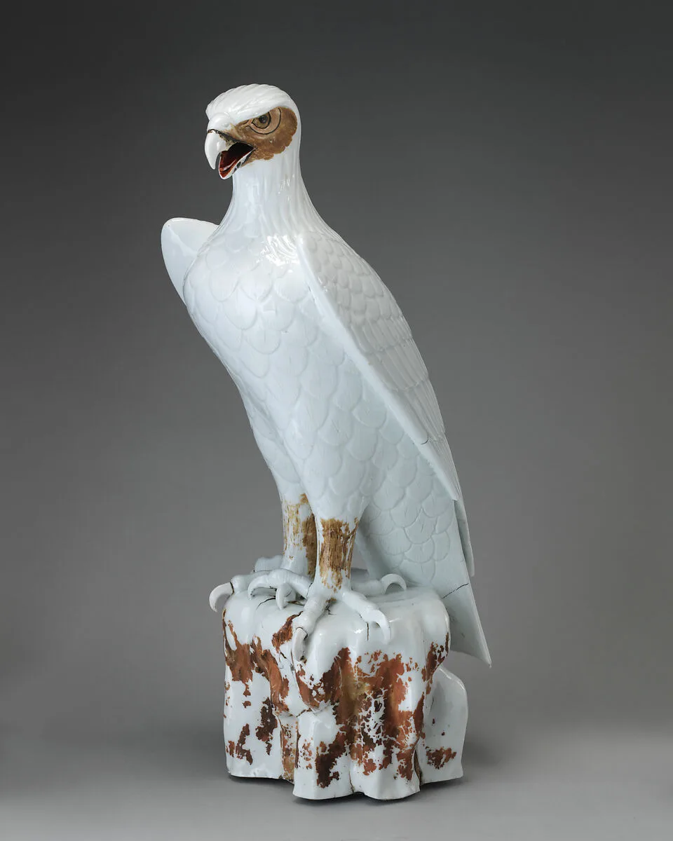 Eagle (one of a pair) — Meissen Manufactory