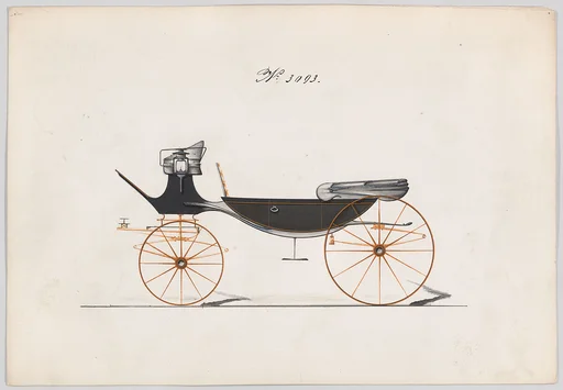 Design for Vis-à-vis, no. 3093