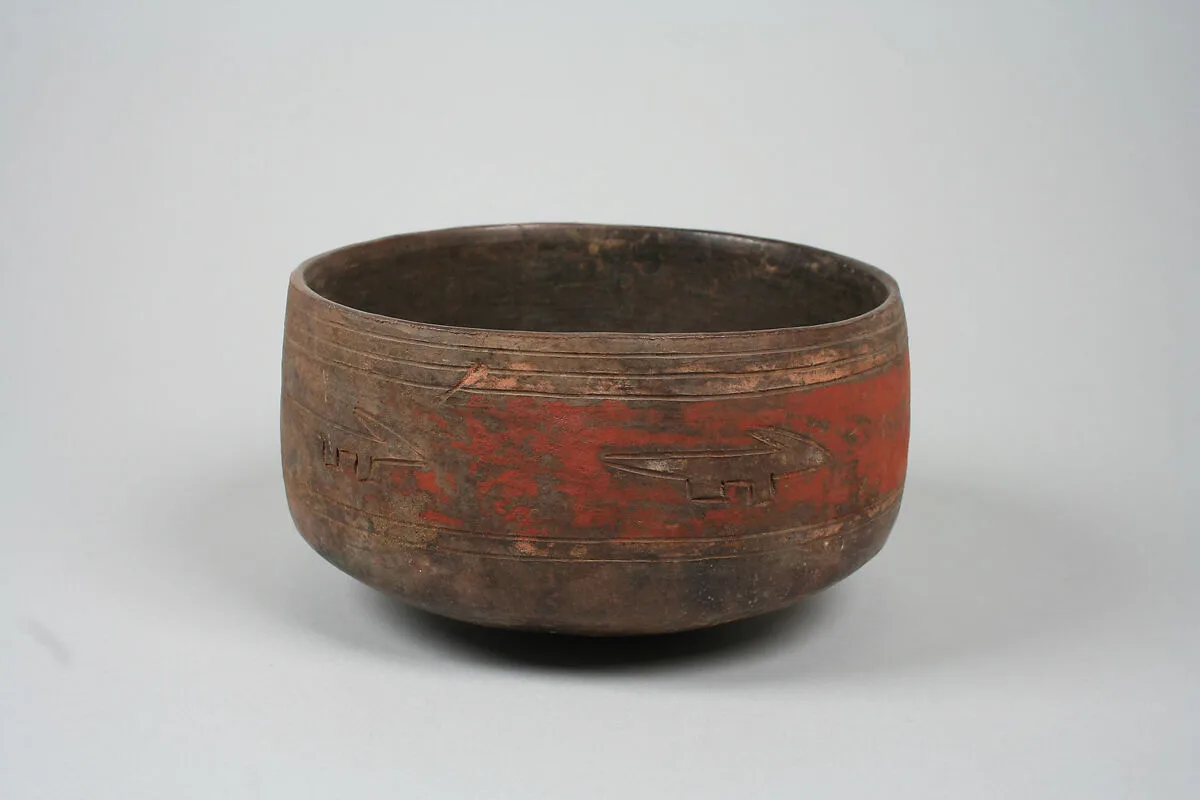 Incised Painted Bowl — Unknown