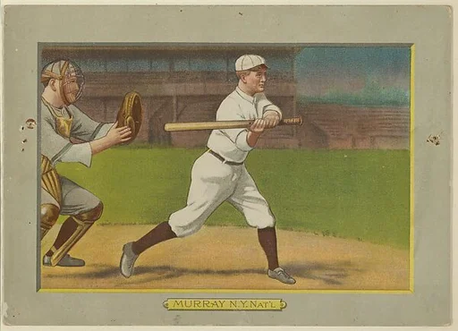 John Joseph "Red" Murray, Right Fielder, New York Giants (National League), from Turkey Red Cabinets (T3)