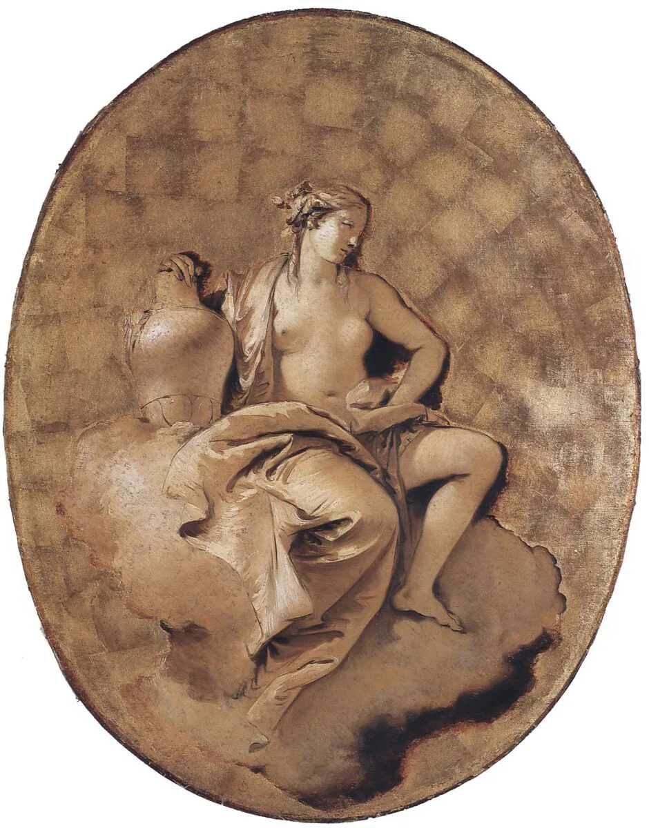 A Female Allegorical Figure — Giovanni Battista Tiepolo