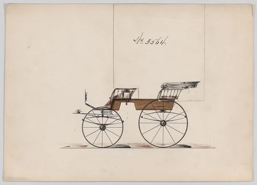 Design for 2 seat Phaeton, no. 3564