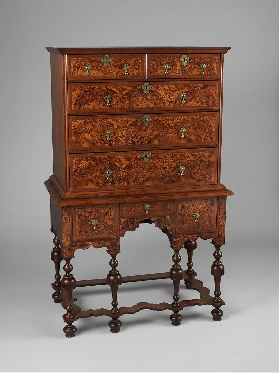 High chest of drawers — Unknown