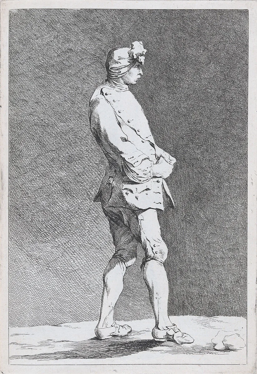 Jacques Saly (?), pl. VI from "Recueil de caricatures" — Jacques François Joseph Saly|Ange-Laurent de La Live de Jully