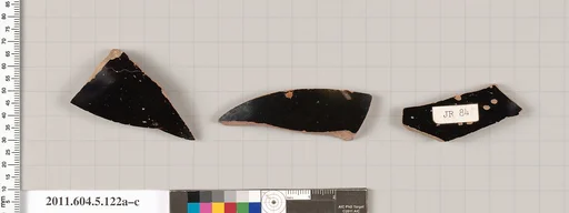 Terracotta fragments of stemless kylikes (drinking cups)?