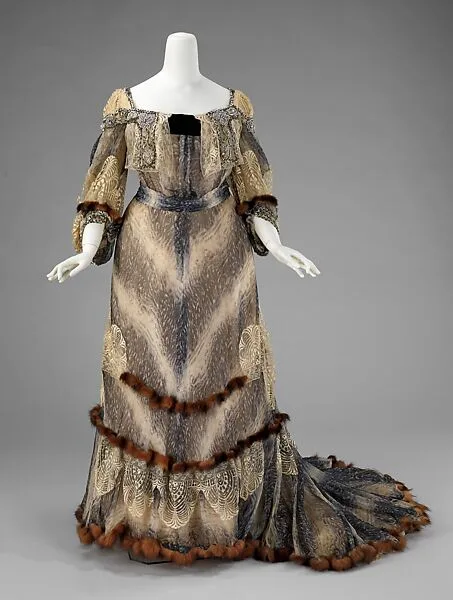 Evening dress — Raudnitz and Co. - Huet and Chéruit