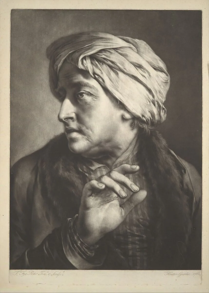 Head of a Man Wearing a Turban — Thomas Frye