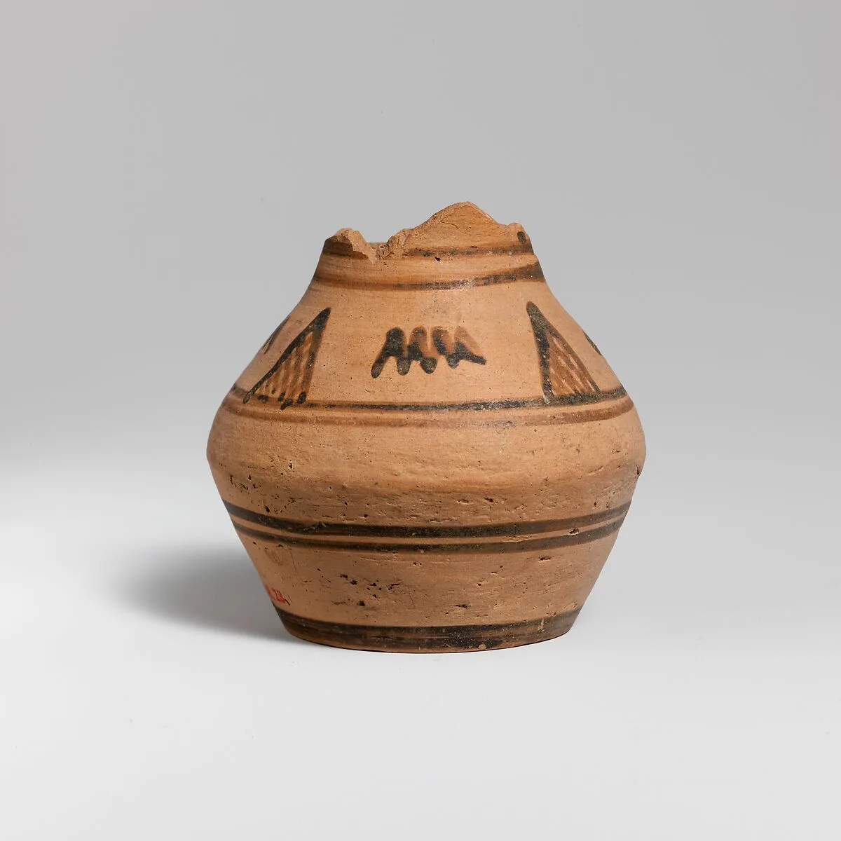 Fragmentary terracotta oinochoe (jug) — Unknown