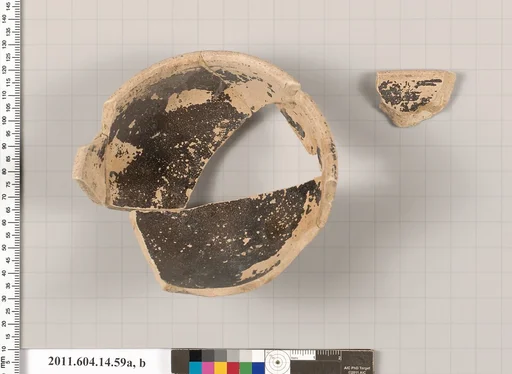 Terracotta fragments of a bowl