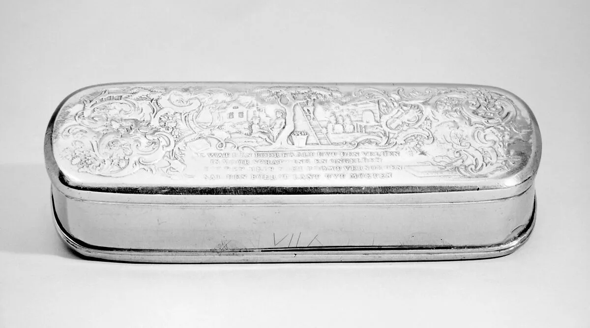 Tobacco box — Marmé