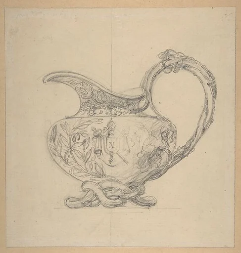 Design for an ewer from the Workshop of Froment-Meurice