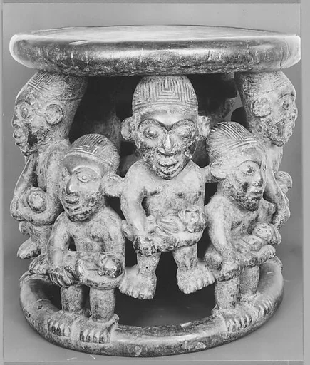 [Seat with Figures, Cameroon]