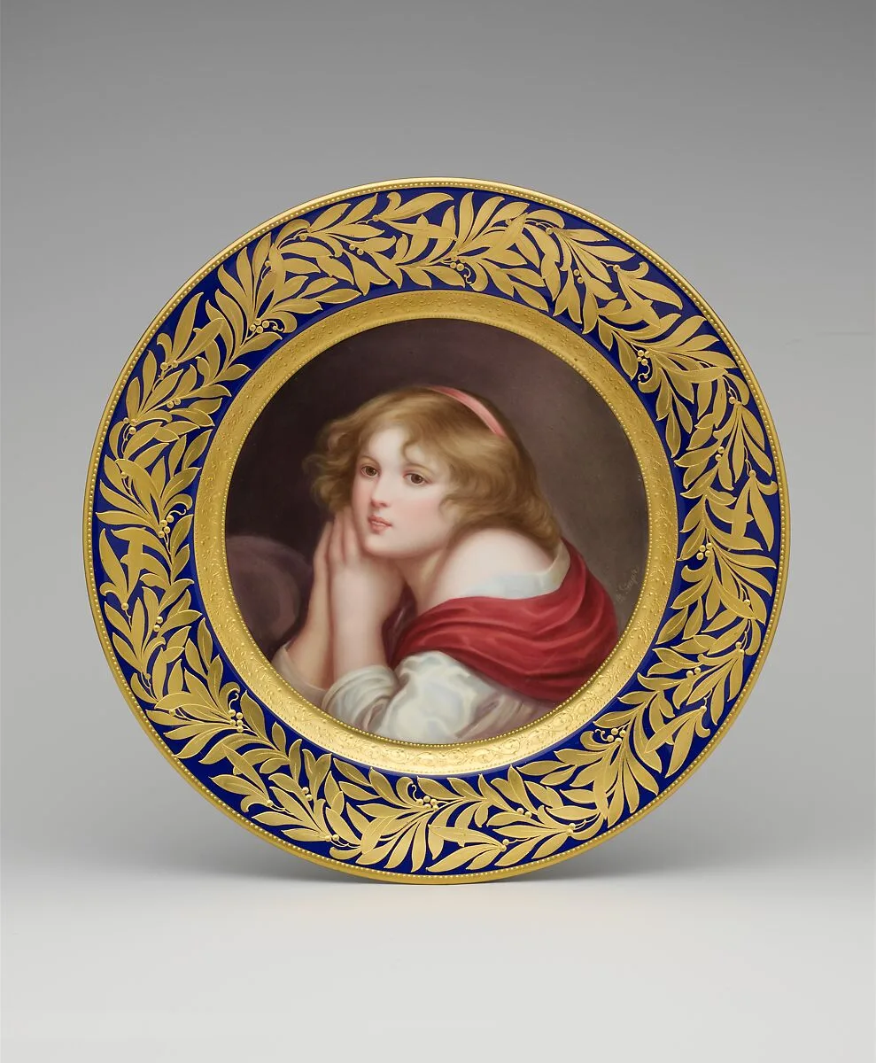 Plate — Bruno Geyer, Austrian, active late 19th century to early 20th century|Ceramic Art Company, Trenton, New Jersey