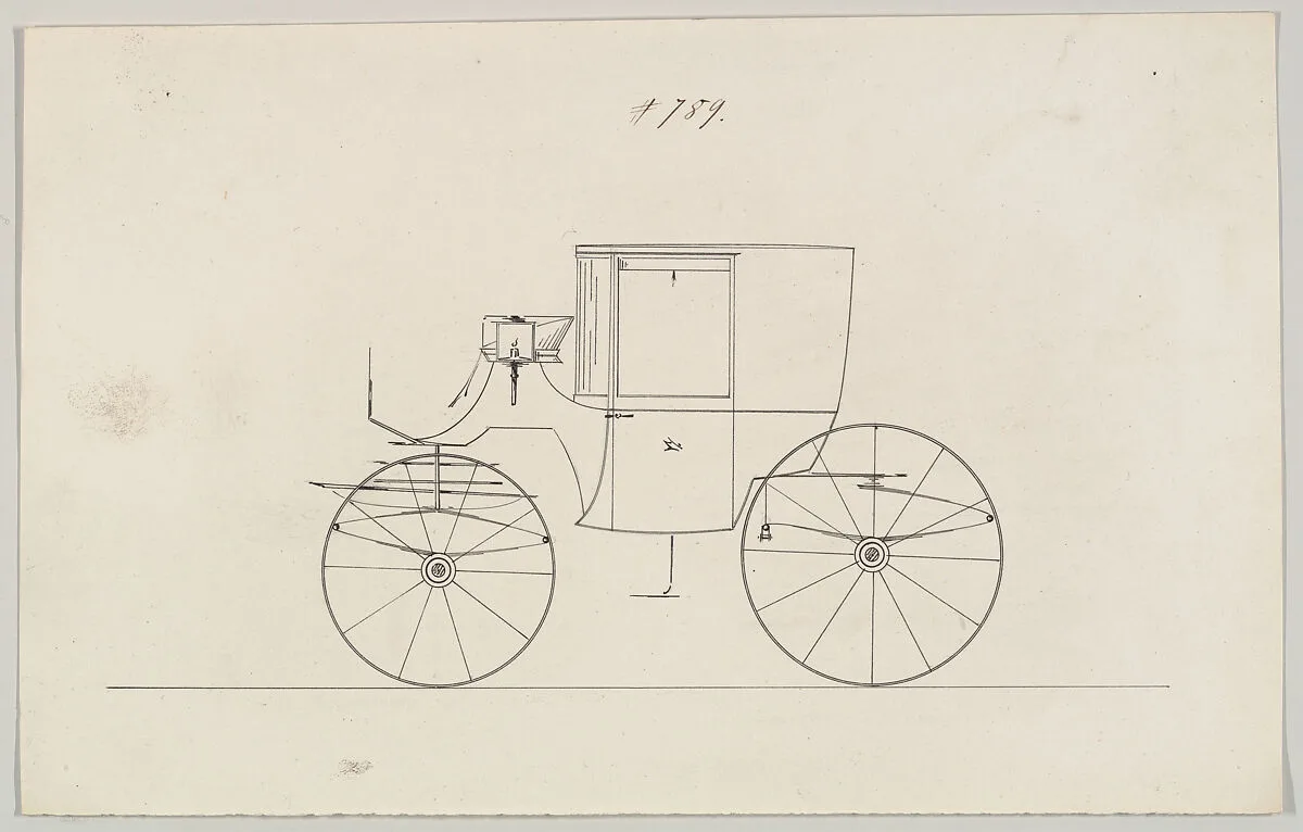 Design for Coupé, no. 789 — Brewster & Co.