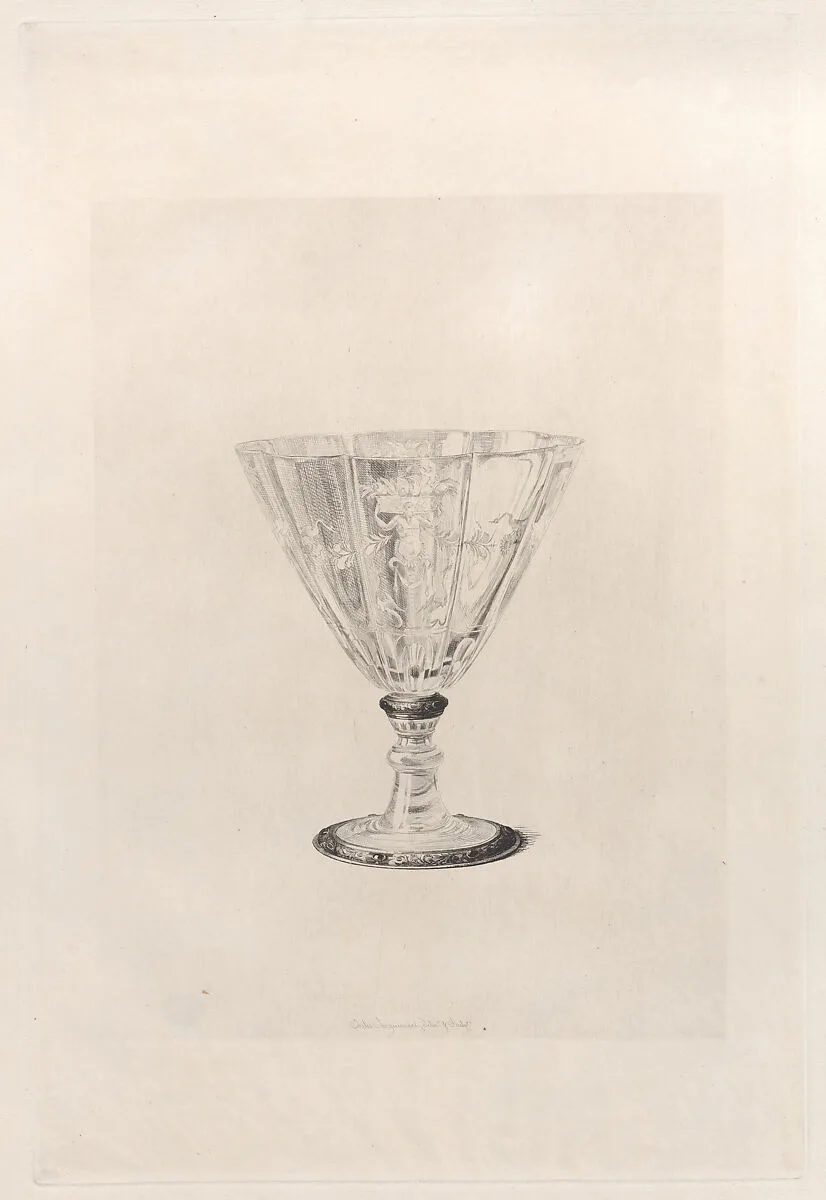 Crystal Drinking Glass — Jules-Ferdinand Jacquemart