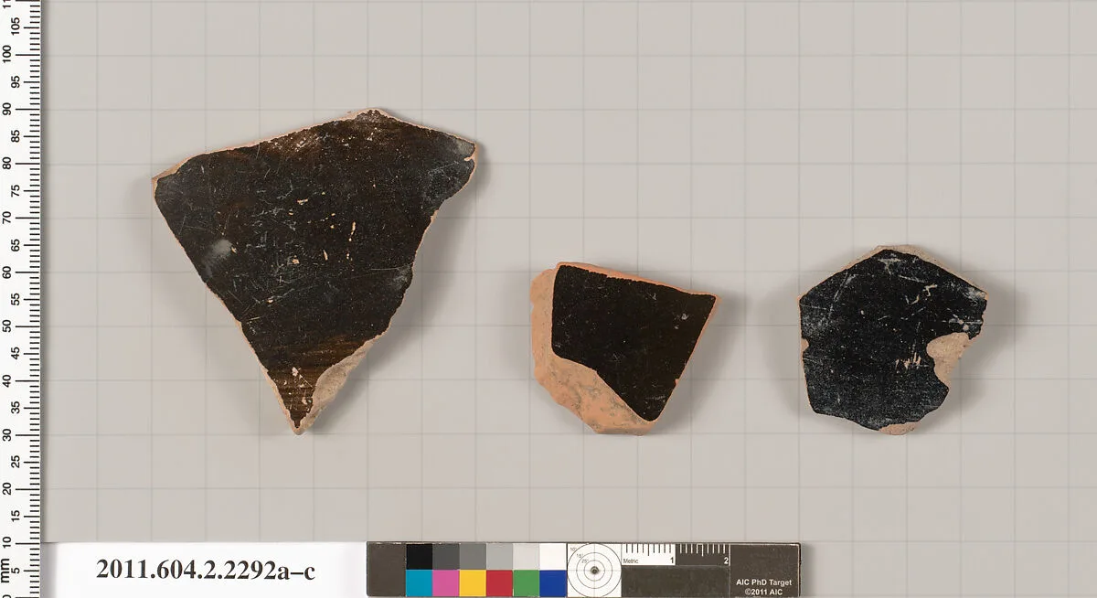 Terracotta fragments of column-kraters (bowls for mixing wine and water)? — Unknown