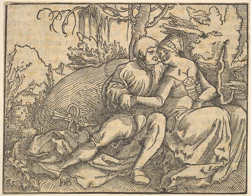 The Sixth of Ten Commandments, from "Die zehe gebot"