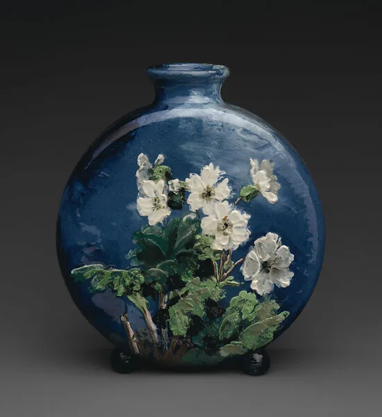 Vase with primroses — M. Louise McLaughlin