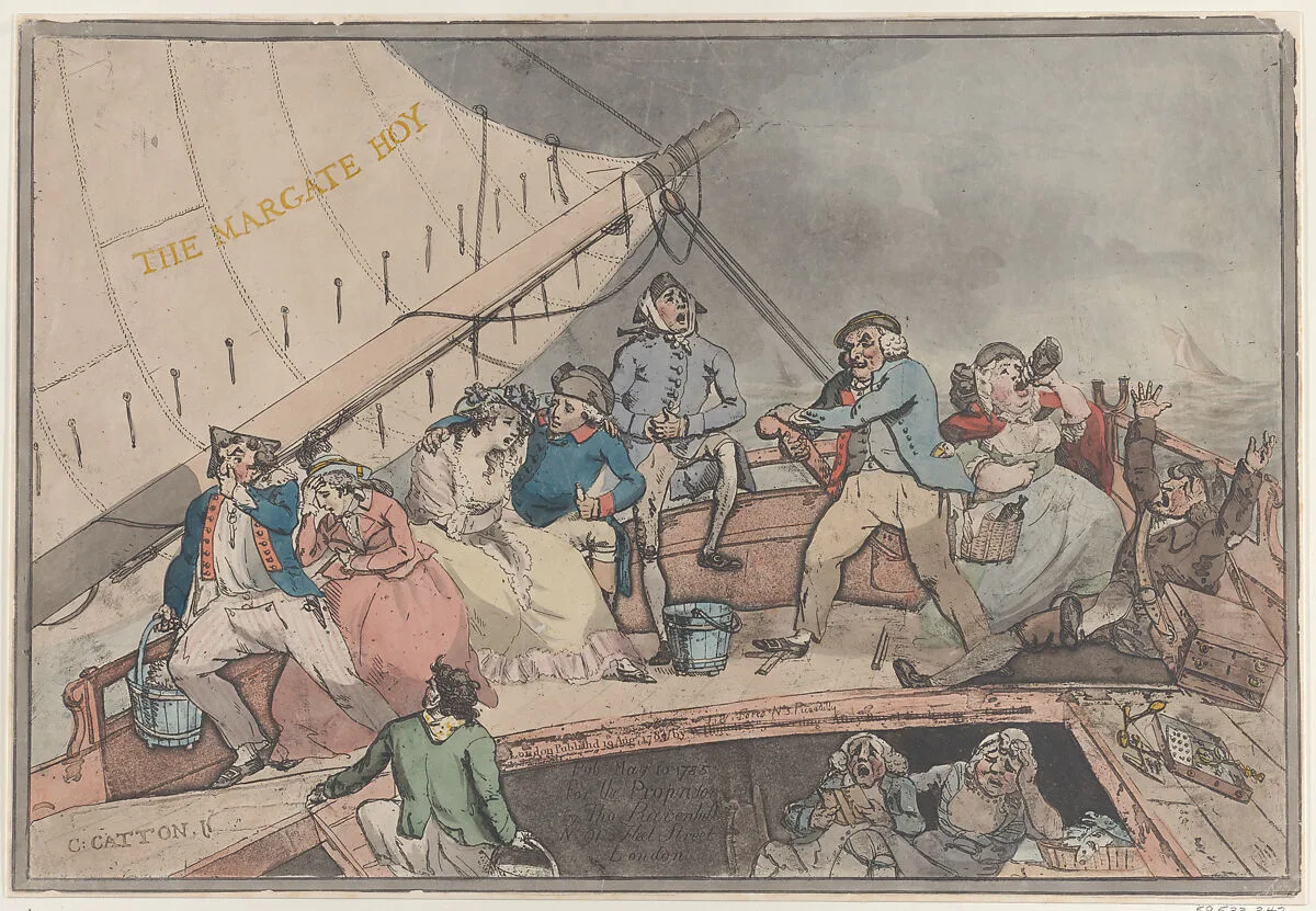 The Margate Hoy — S. W. Fores|Charles Catton, Jr.|Thomas Ravenhill|Thomas Rowlandson