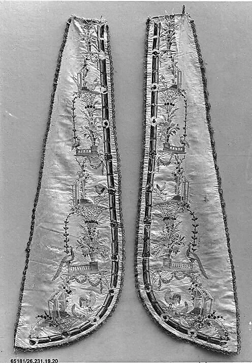 Dress panels (2) — Unknown