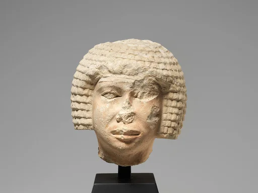 Male Head with a Short Wig, Possibly Pehenptah