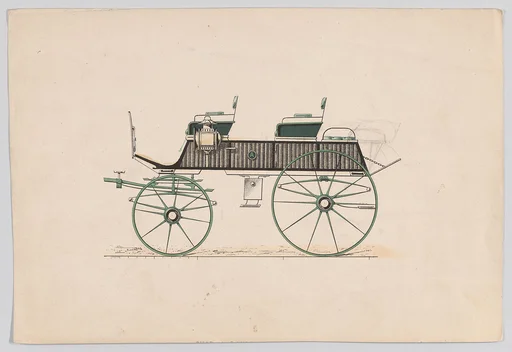 Design for Phaeton or Hunting Wagon