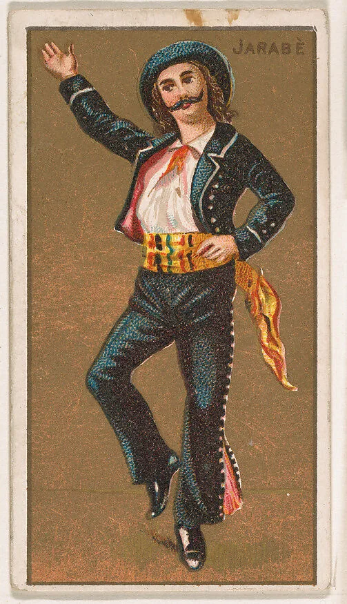 Jarabe, from National Dances (N225, Type 1) issued by Kinney Bros. — Kinney Brothers Tobacco Company