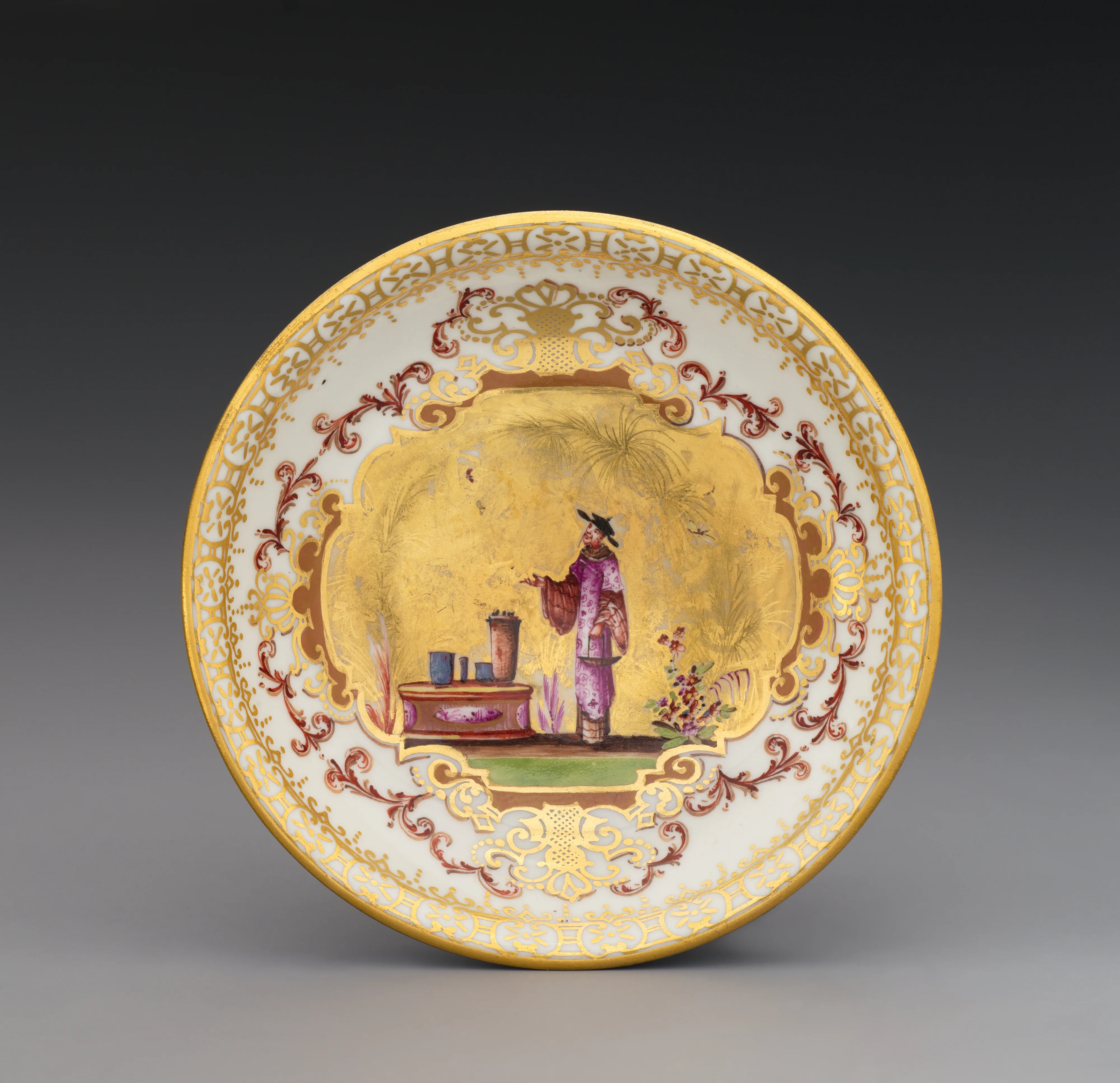 Saucer (part of a service) — Meissen Manufactory