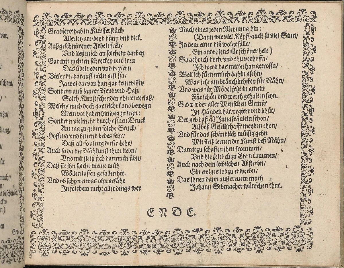 Newes Modelbuch in Kupffer (Page 8r) — Johann Sibmacher