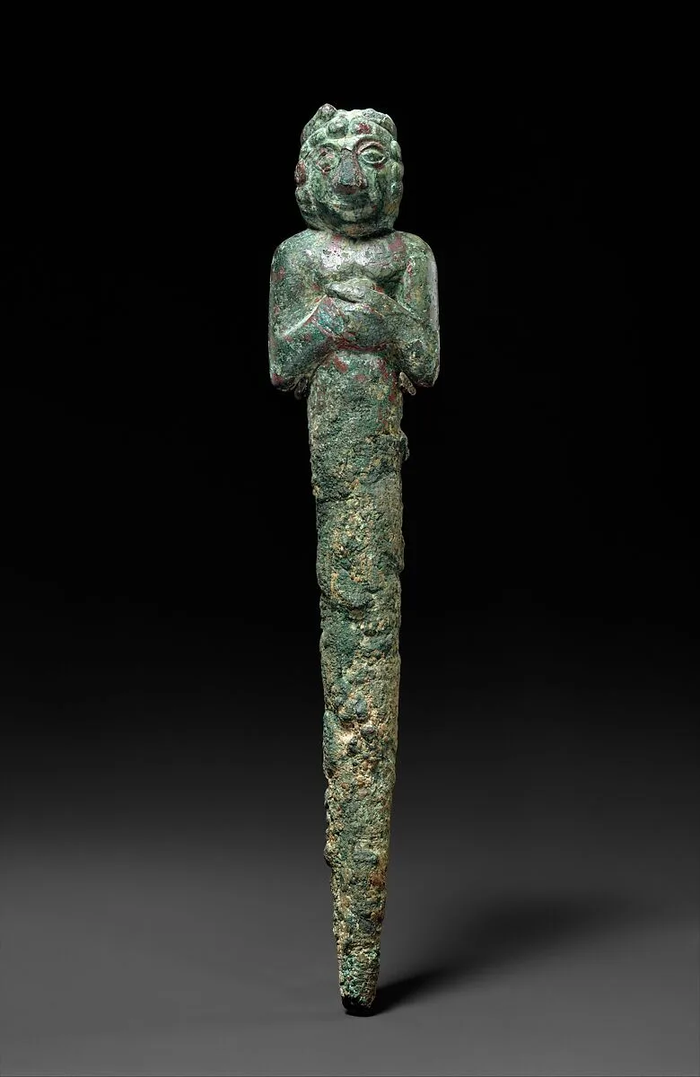 Foundation figure of a deity — Unknown