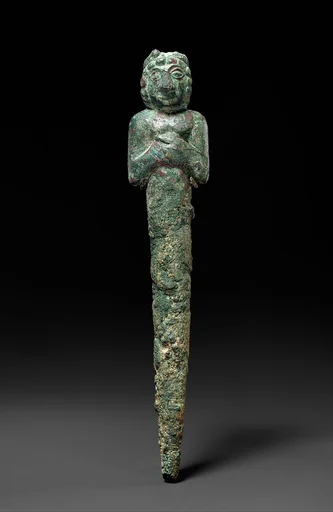 Foundation figure of a deity