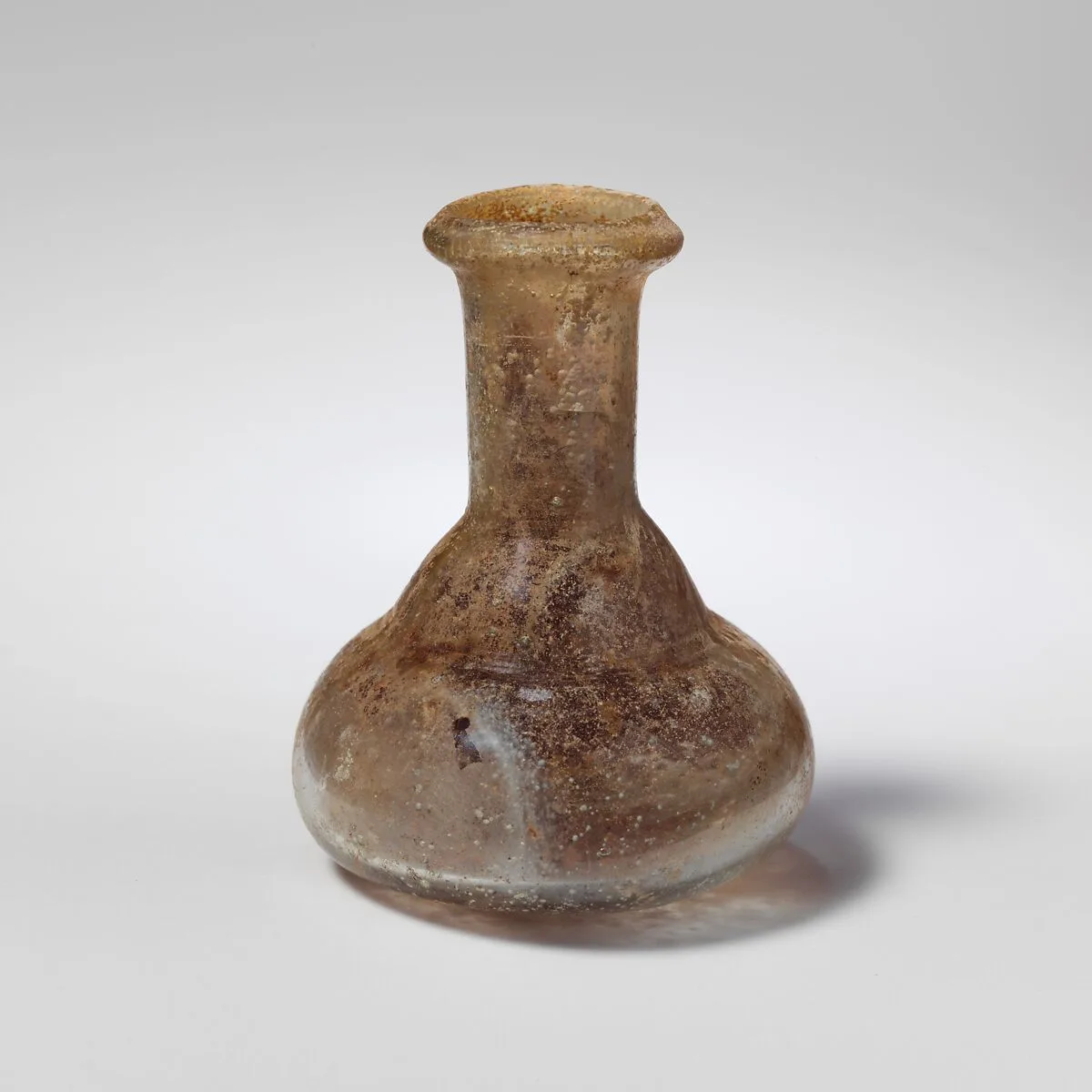 Glass perfume bottle — Unknown