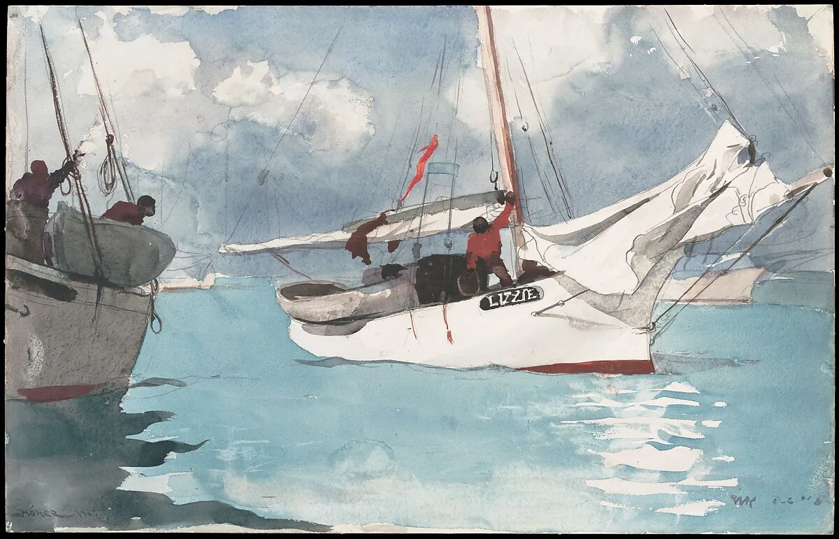 Fishing Boats, Key West — Winslow Homer