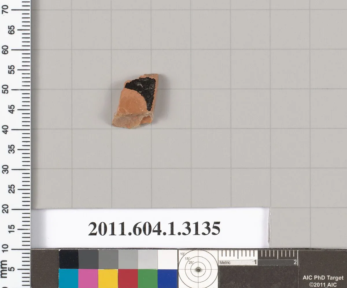 Terracotta fragment of a kylix (drinking cup) — Unknown