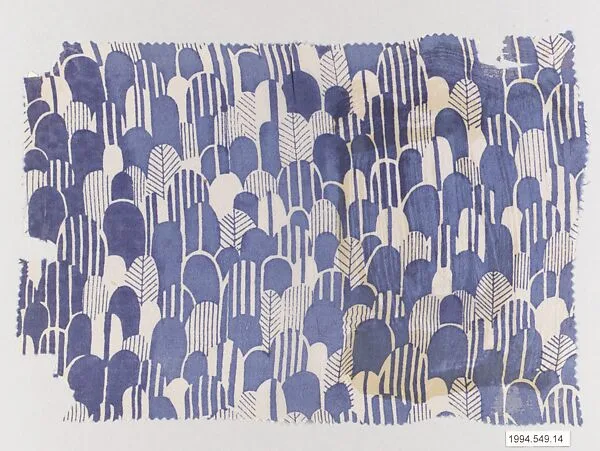 Textile sample — Wiener Werkstätte|Unknown Designer