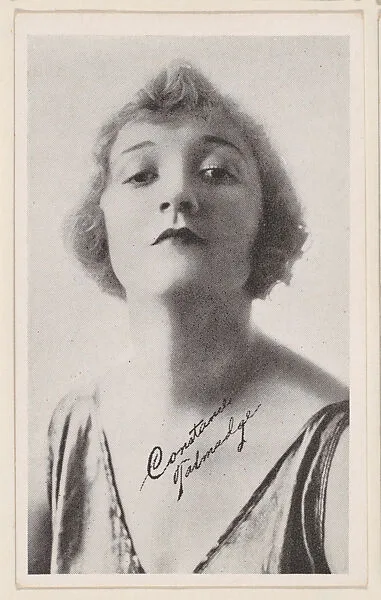 Constance Talmadge from Kromo Gravure "Leading Moving Picture Stars" (W623) — Kromo Gravure Photo Company, Detroit, Michigan