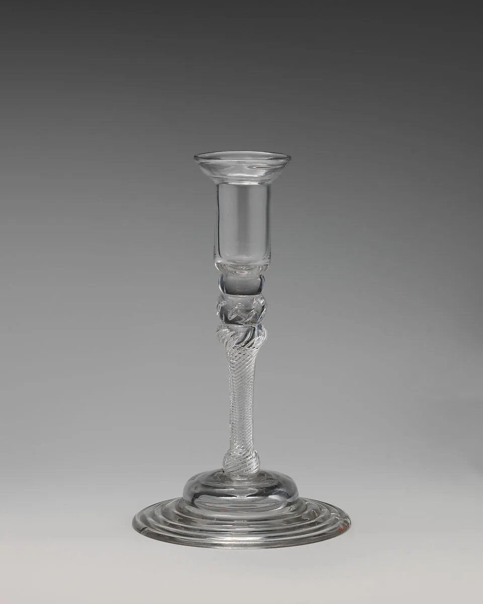Candlestick (one of a pair) — Unknown
