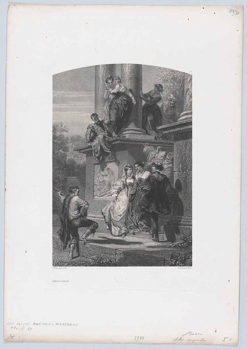 The Roaming Musician — Bertauts|Henri-Charles-Antoine Baron