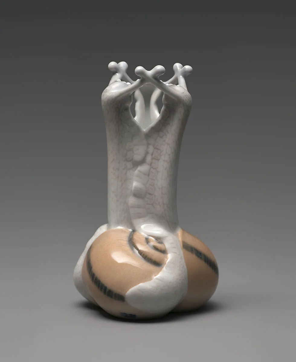 Vase with snails — Erik Nielsen|Royal Copenhagen