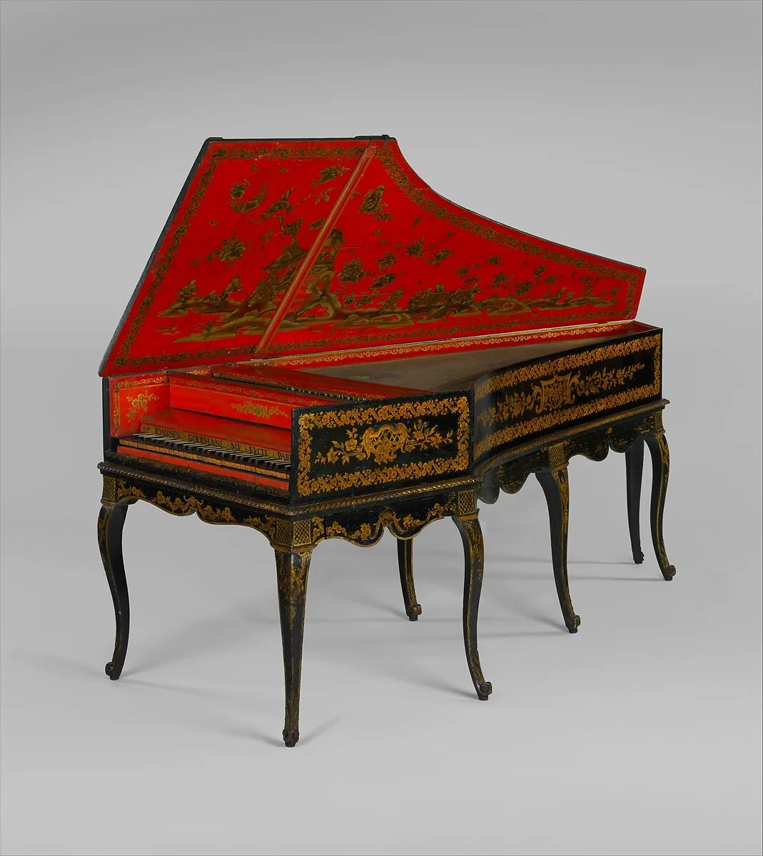 Harpsichord converted to a piano — Jean Goermans