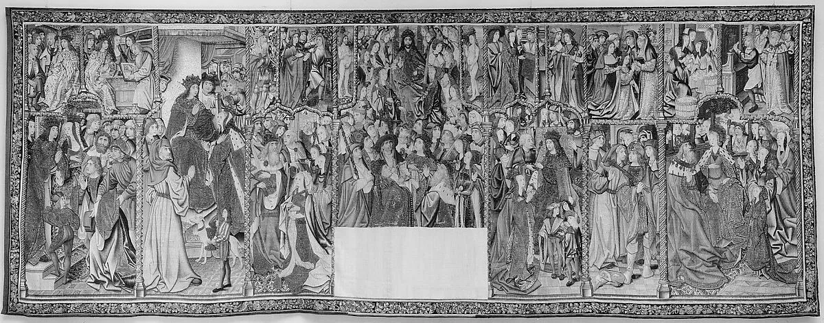 The Story of Esther and Ahasuerus (from Christ the Judge on the Throne of Majesty and Other Subjects) — Unknown