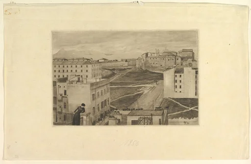 View from the Artist's Studio Window, Rome