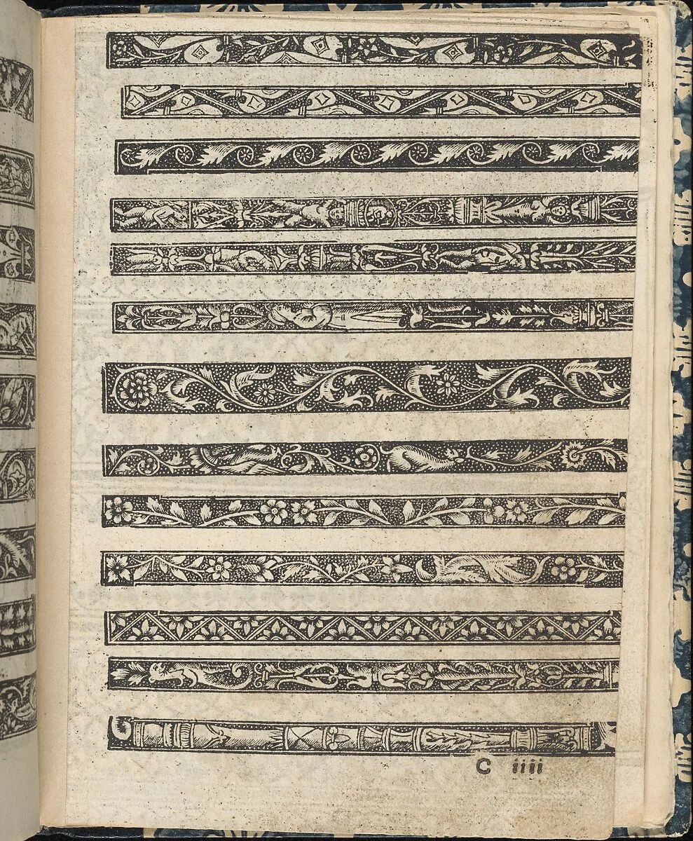 Essempio di recammi, page 20 (recto) — Giovanni Antonio di Nicolini da Sabio e i fratelli|Giovanni Antonio Tagliente