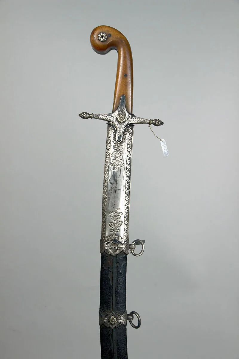 Sword (Kilij) and Scabbard with Baldric — Unknown