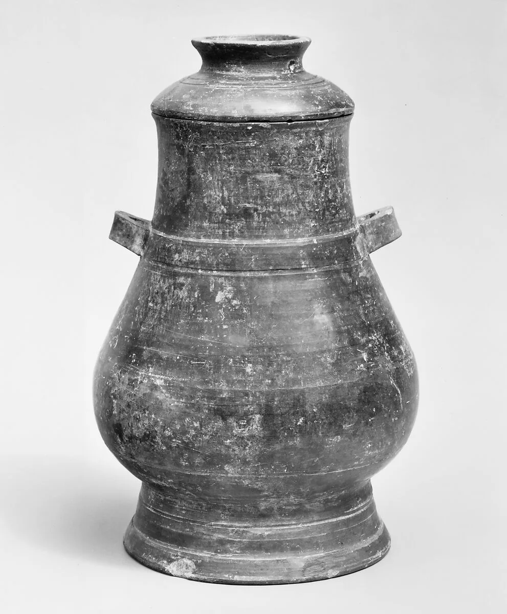 新石器時代 良渚文化黑陶壺|Vase (Hu) — Unknown