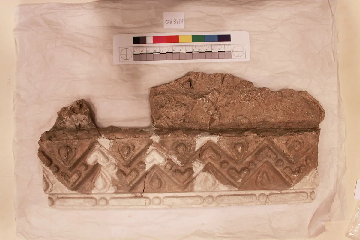 Stucco Fragment — Unknown