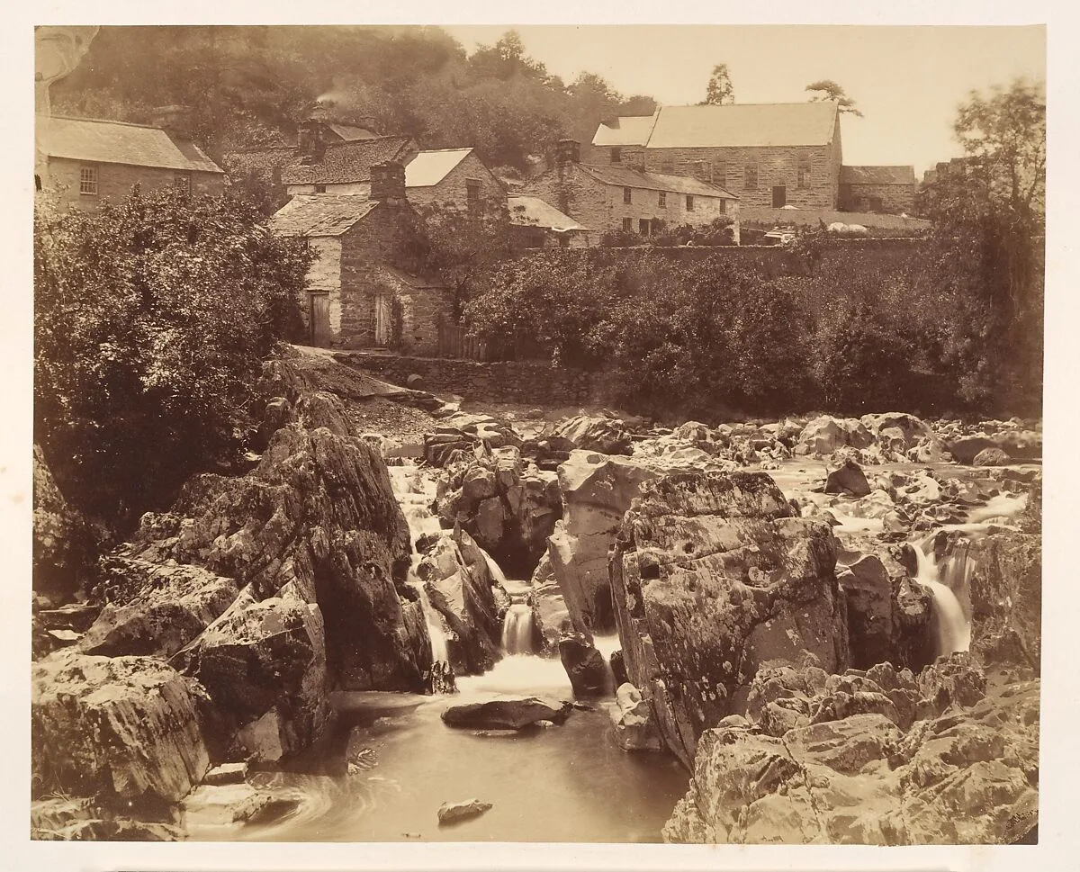 At Pont y pair, Bettws-y-Coed, North Wales — Francis Bedford