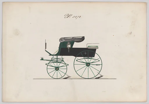 Design for Stanhope Phaeton, no. 3078