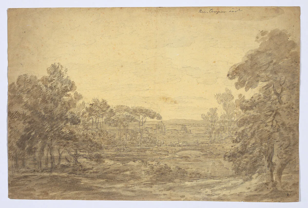 Italian landscape — Richard Cooper II